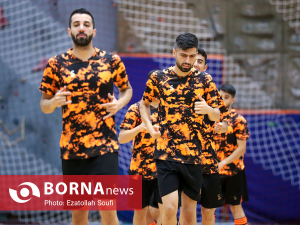 تمرینات پیش فصل تیم فوتسال آلومینیوم