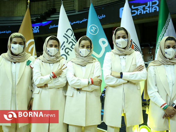 مراسم رونمایی از پیراهن تیم ملی بسکتبال بانوان