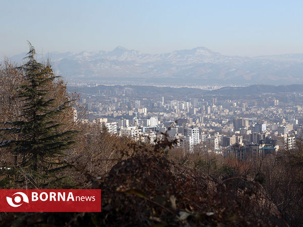 بارش اولین برف پاییزی در تهران 2