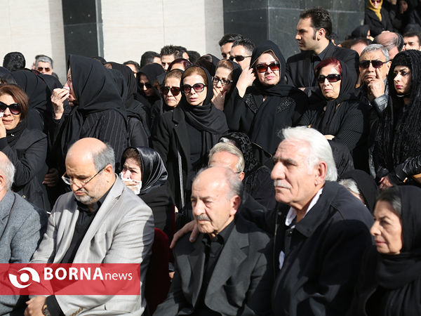 مراسم تشییع پیکر مرحوم افشین یداللهی