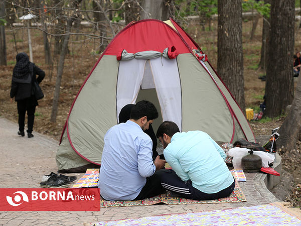 13 فروردین روز طبیعت- بوستان قیطریه