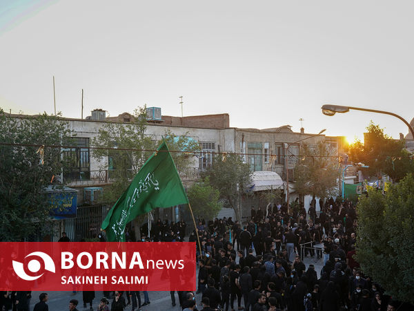 اجتماع دسته های عزاداری در امیر چقماق یزد