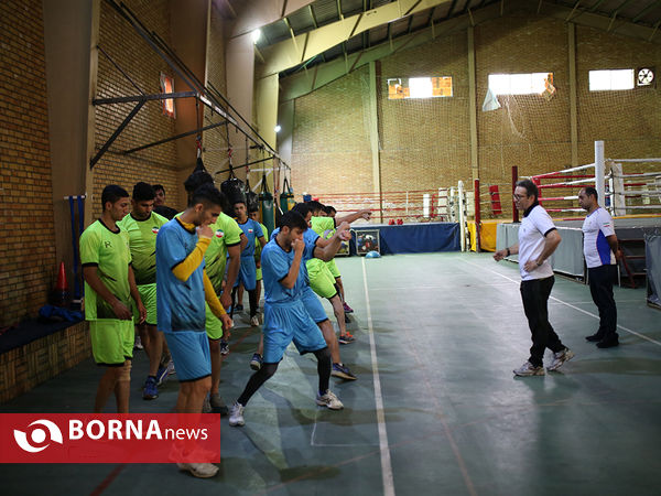 بازدید وزیر ورزش از اردوی تیم های ملی بوکس و تکواندو