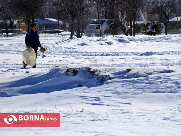 جشنواره بزرگ آدم برفی در اردبیل