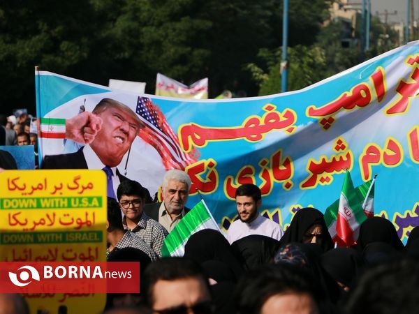 راهپیمایی حمایت از ولایت و اقتدار کشور - اهواز
