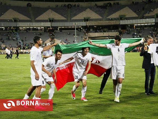 دیدار تیم ها فوتبال ایران- ازبکستان