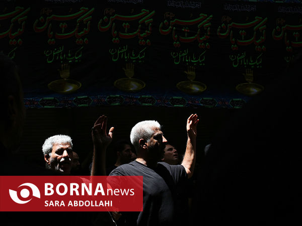 عزاداری روز تاسوعای حسینی علیه السلام در بازار تهران 