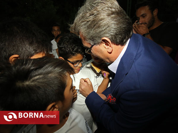 حضور برانکو در آکادمی استعدادیابی تنیس