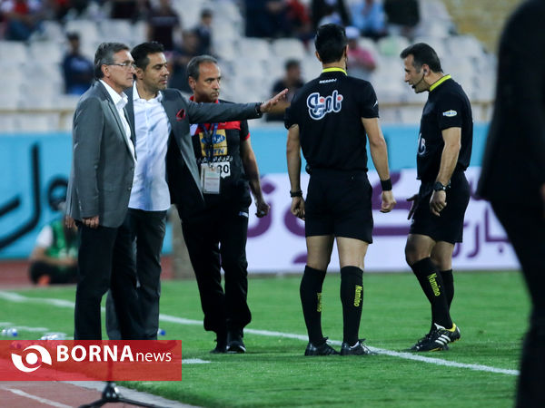 دیدار تیم های پرسپولیس تهران - سایپا تهران