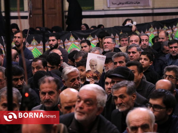 مراسم گرامیداشت سومین روز شهادت سردارشهید حاج قاسم سلیمانی در همدان