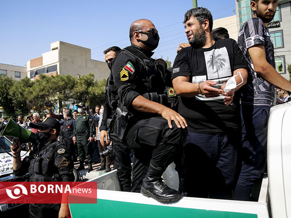 دستگیری اراذل و اوباش منطقه تهرانپارس