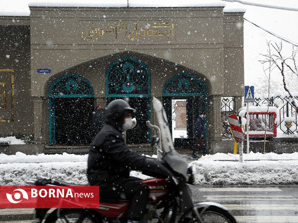 بارش برف در تهران -2