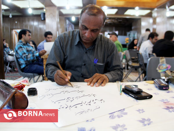 آیین کتابت قرآن با عنوان «مشق شب قدر» در شیراز