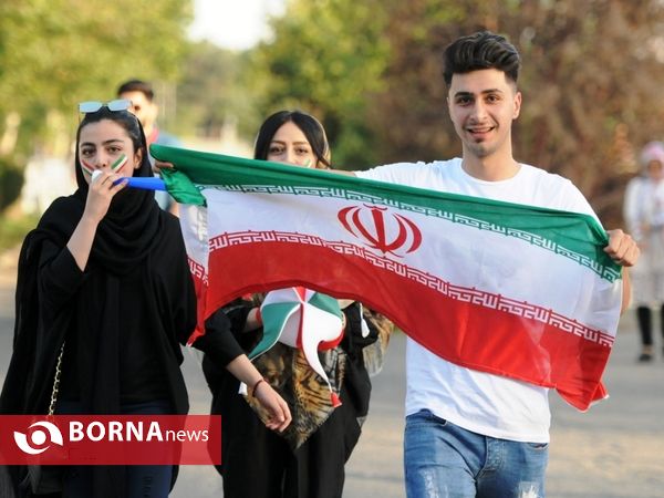 حاشیه های استادیوم آزادی پیش ازبازی ایران و پرتغال