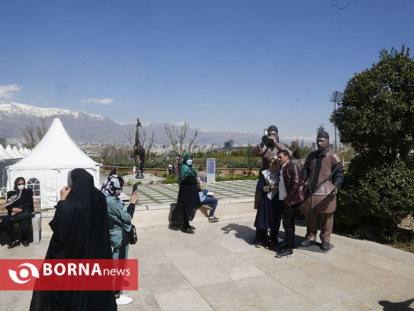 بازدید نوروزی مسافرین از برج میلاد