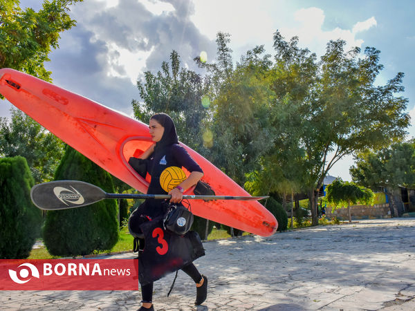 تمرینات ملیکا برون عضو تیم ملی کانوپولو