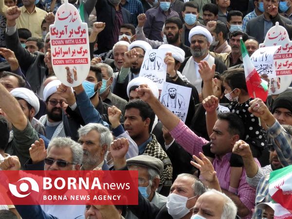 راهپیمایی ۱۳ آبان در زاهدان