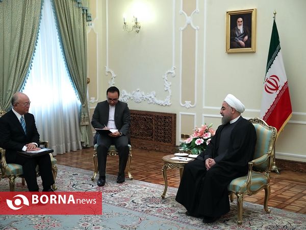 دیدار مدیرکل آژانس بین المللی انرژی اتمی با رییس جمهوری