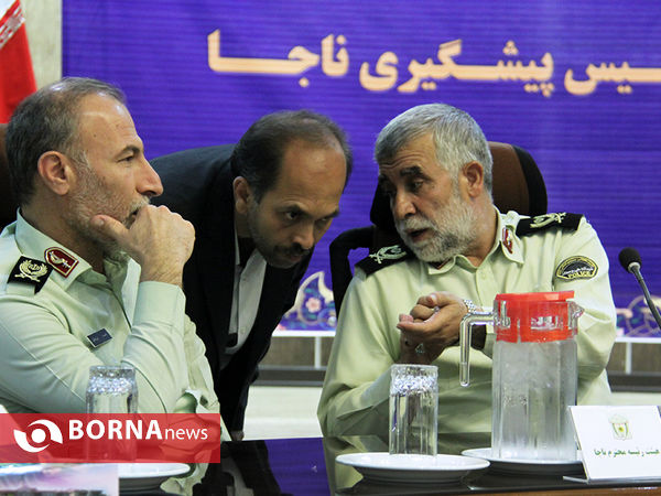 مراسم تودیع و معارفه رئیس پلیس راهنمایی و رانندگی