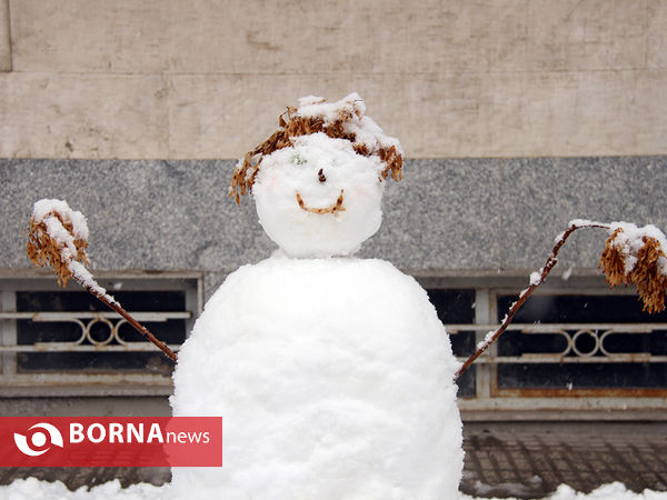 بارش برف در تهران
