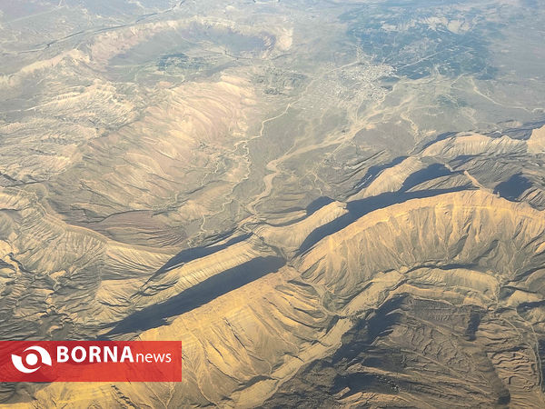 از کیش تا تهران بر فراز ابرها