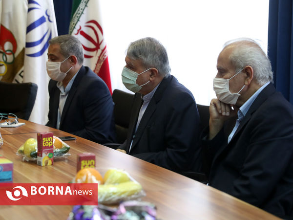 بازدید رییس کمیته ملی المپیک از فدراسیون شنا، شیرجه و واترپلو و فدراسیون پزشکی ورزشی
