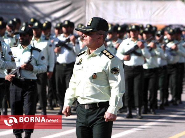 مراسم صبحگاه هفته ناجا