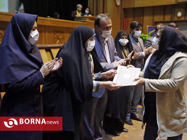 مراسم تجلیل از بانوان قهرمان مربیان ، داوران بین‌المللی استان فارس