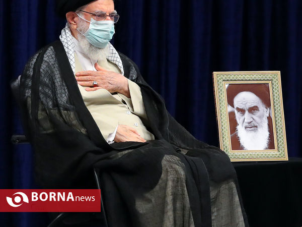 مراسم عزاداری اربعین حسینی با حضور رهبر انقلاب