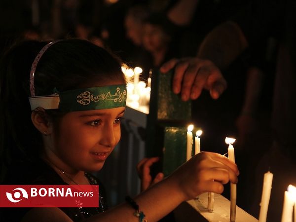 شام غریبان در محله گلوبندک تهران