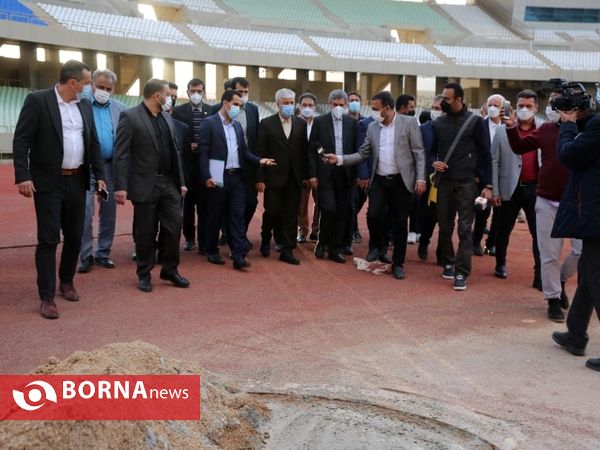 بازدید وزیر ورزش و جوانان از ورزشگاه پارس شیراز
