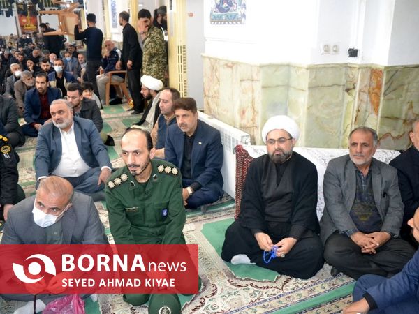 مراسم چهلمین روز شهادت مدافع امنیت شهید «حمید پورنوروز»