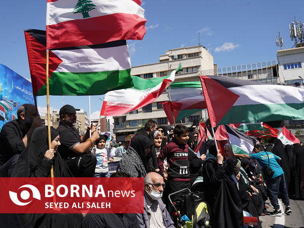 راهپیمایی روز جهانی قدس در تهران
