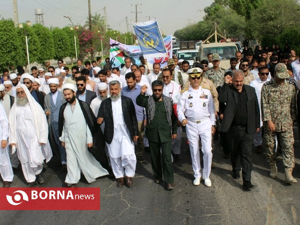 راهپیمایی روز قدس در سیستان و بلوچستان