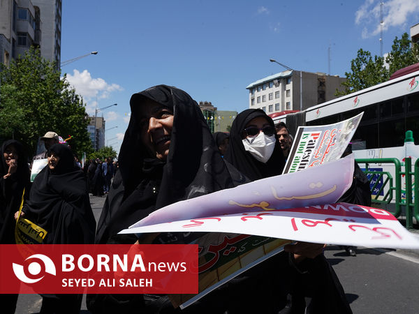 راهپیمایی روز جهانی قدس در تهران