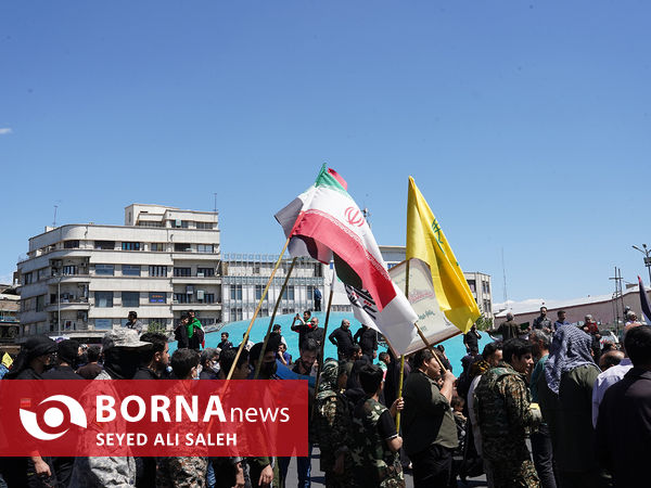 راهپیمایی روز جهانی قدس در تهران