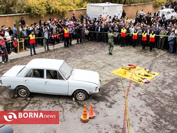 برگزاری مراسم «روز جهانی یادبود قربانیان حوادث ترافیکی»-شیراز