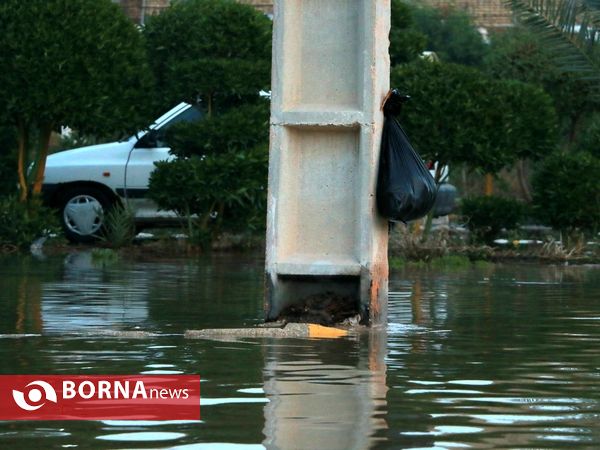 آبادان سه روز بعد از بارندگی