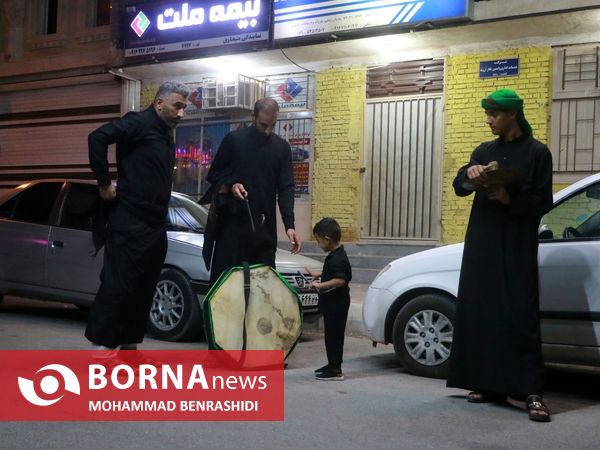 حال و هوای شب ششم محرم در خرمشهر