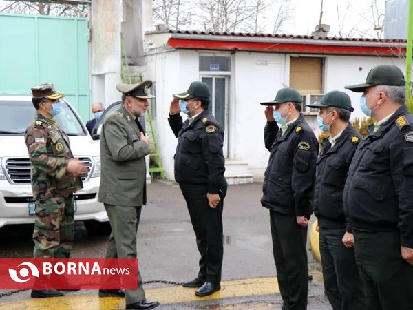 حضور "امیر سرتیپ کیومرث حیدری" در ستاد فرماندهی انتظامی شهرستان لاهیجان