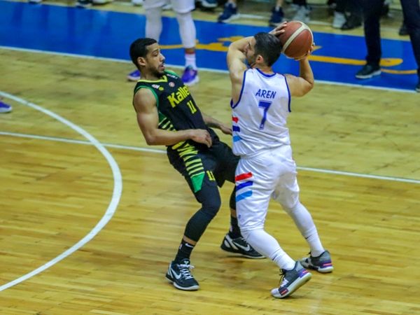 دیدار تیم های بسکتبال نبوغ - کاله