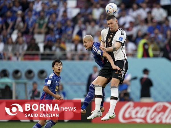 دیدار تیم های فوتبال ژاپن - آلمان