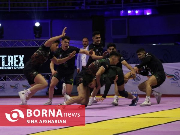 روز نخست مسابقات کبدی قهرمانی جوانان جهان