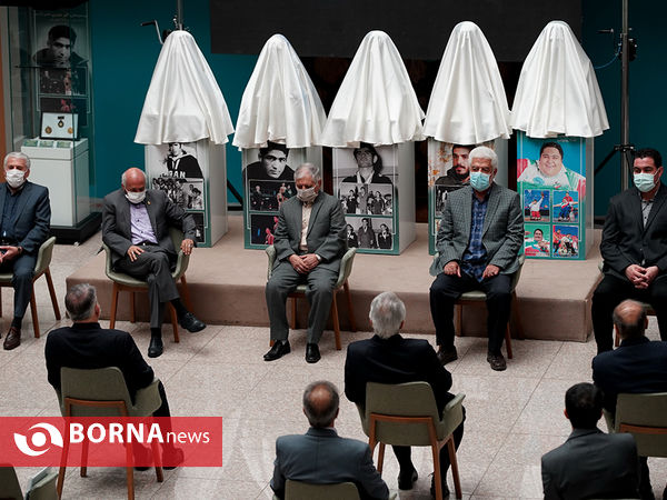 رونمایی ازتندیس پنج قهرمان در موزه ملی ورزش