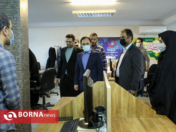 حضور سخنگوی دولت در خبرگزاری برنا