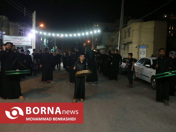 حال و هوای شب ششم محرم در خرمشهر