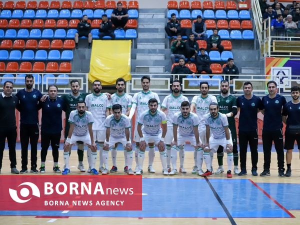 دیدار تیم های فوتسال آلومینیوم - تن تاک