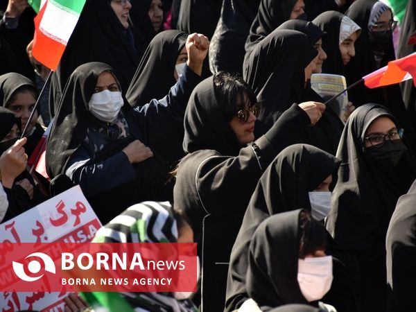 راهپیمایی یوم الله ۲۲ بهمن - گرگان