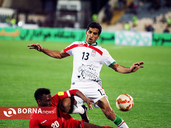 دیدار تیم های ملی ایران و عمان