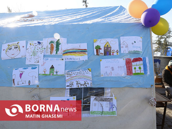 کمک‌رسانی هلال‌احمر در مناطق زلزله‌زده ترکیه